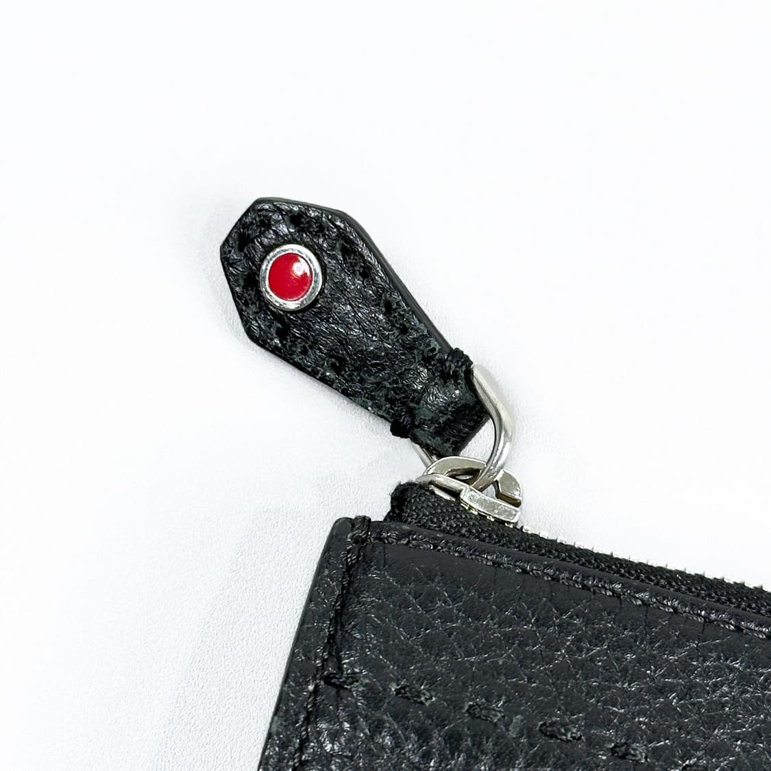 Kiton 키톤 레더 클러치 백 블랙 상품이미지6