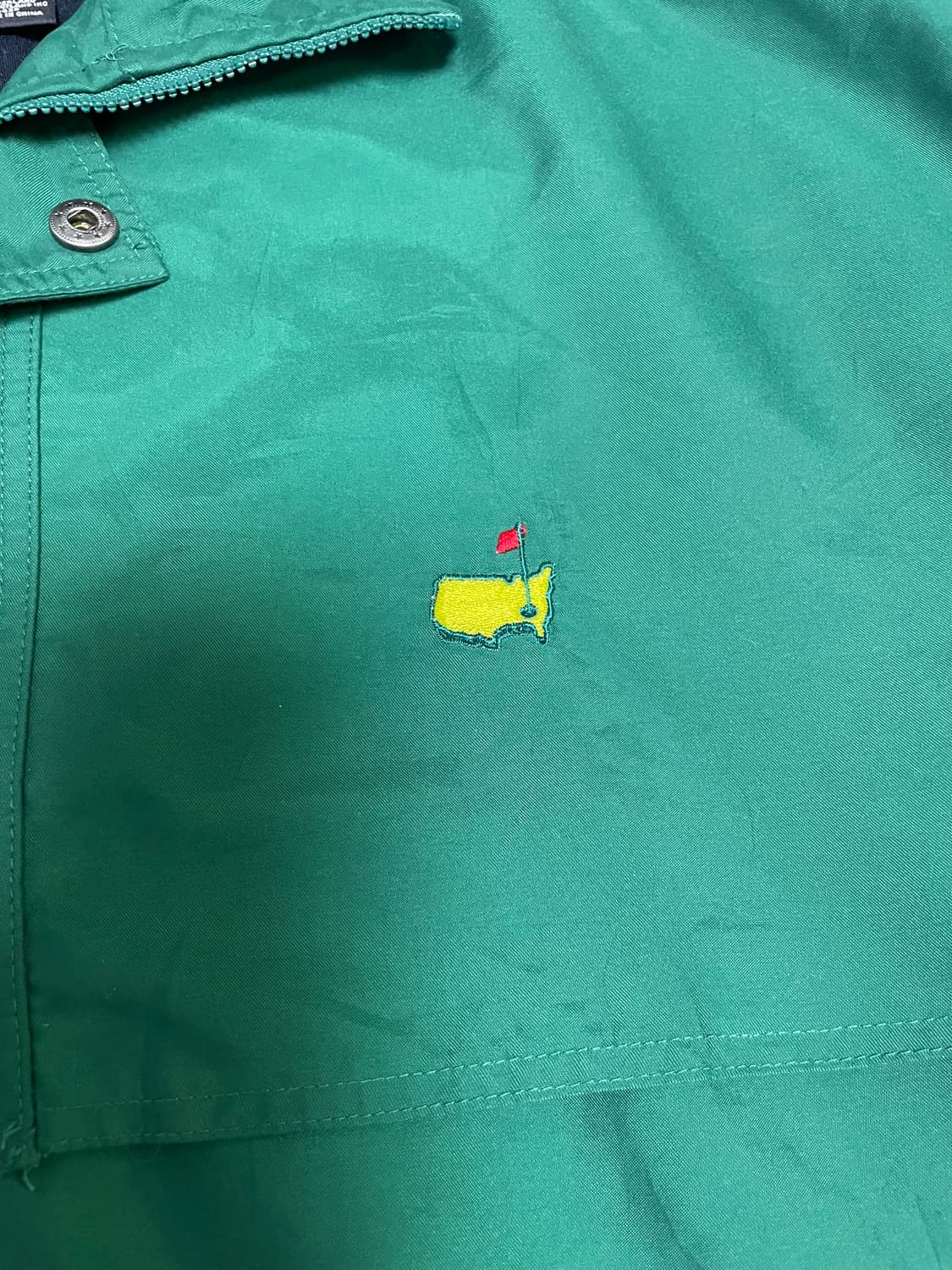 일본판 아놀드파마 반집업 반팔 바람막이 점퍼 사이즈 110 상품이미지3