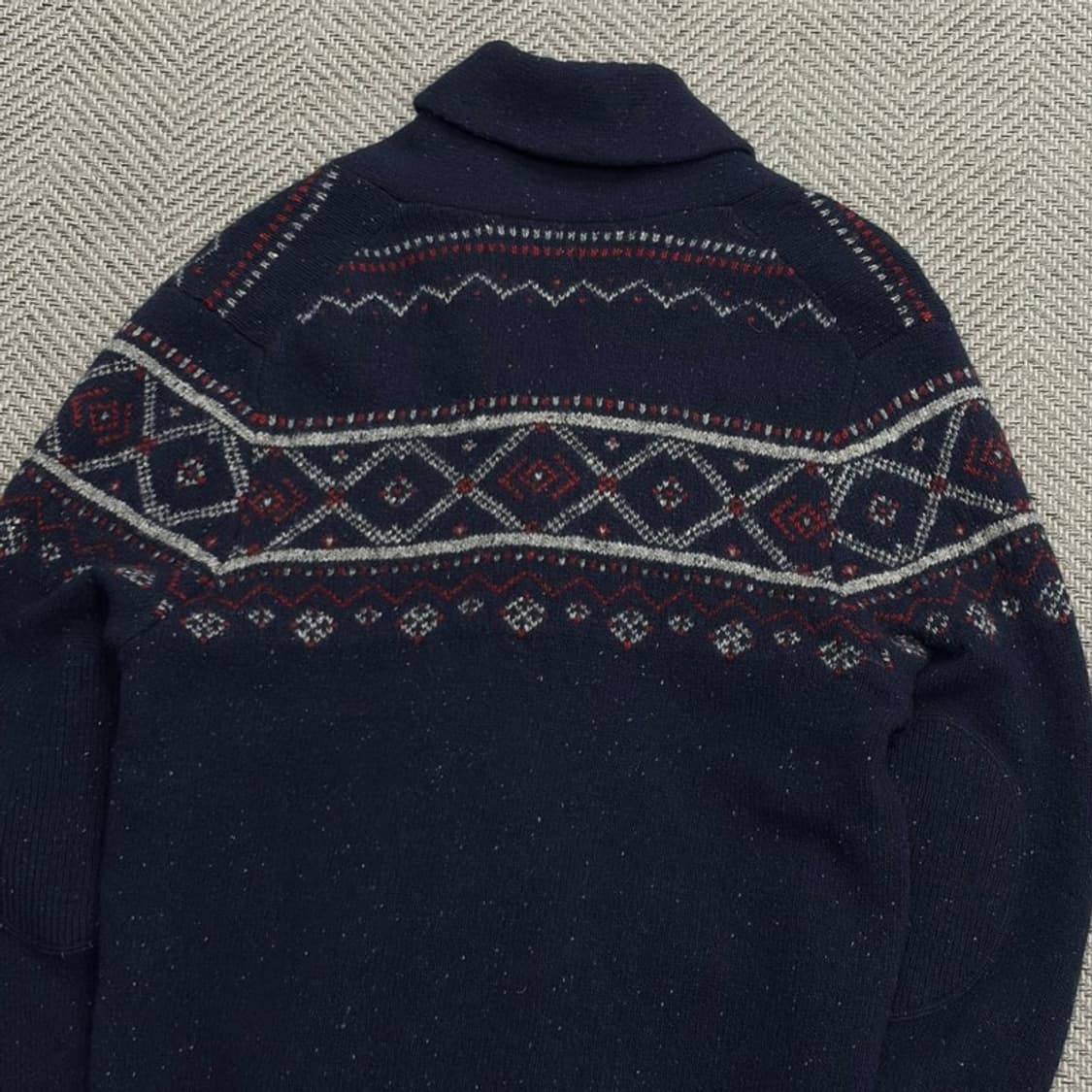 브룩스브라더스 울 블렌드 숄카라 니트 가디건 v1856 상품이미지4