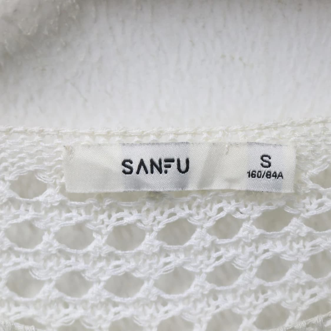 SANFU 크롭 니트 66381 상품이미지8