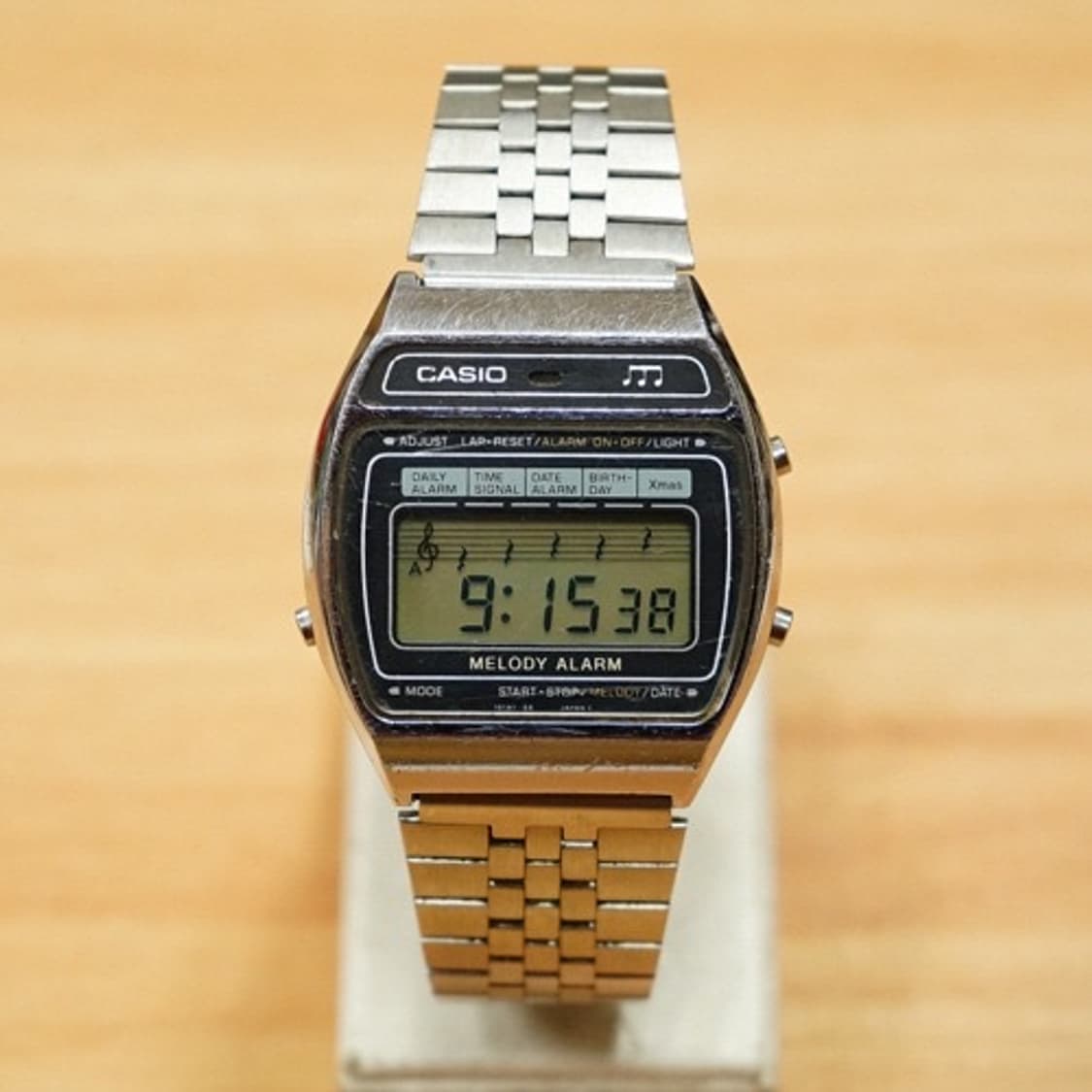 80s 카시오 m-1230 멜로디 알람 디지털 시계 상품이미지1