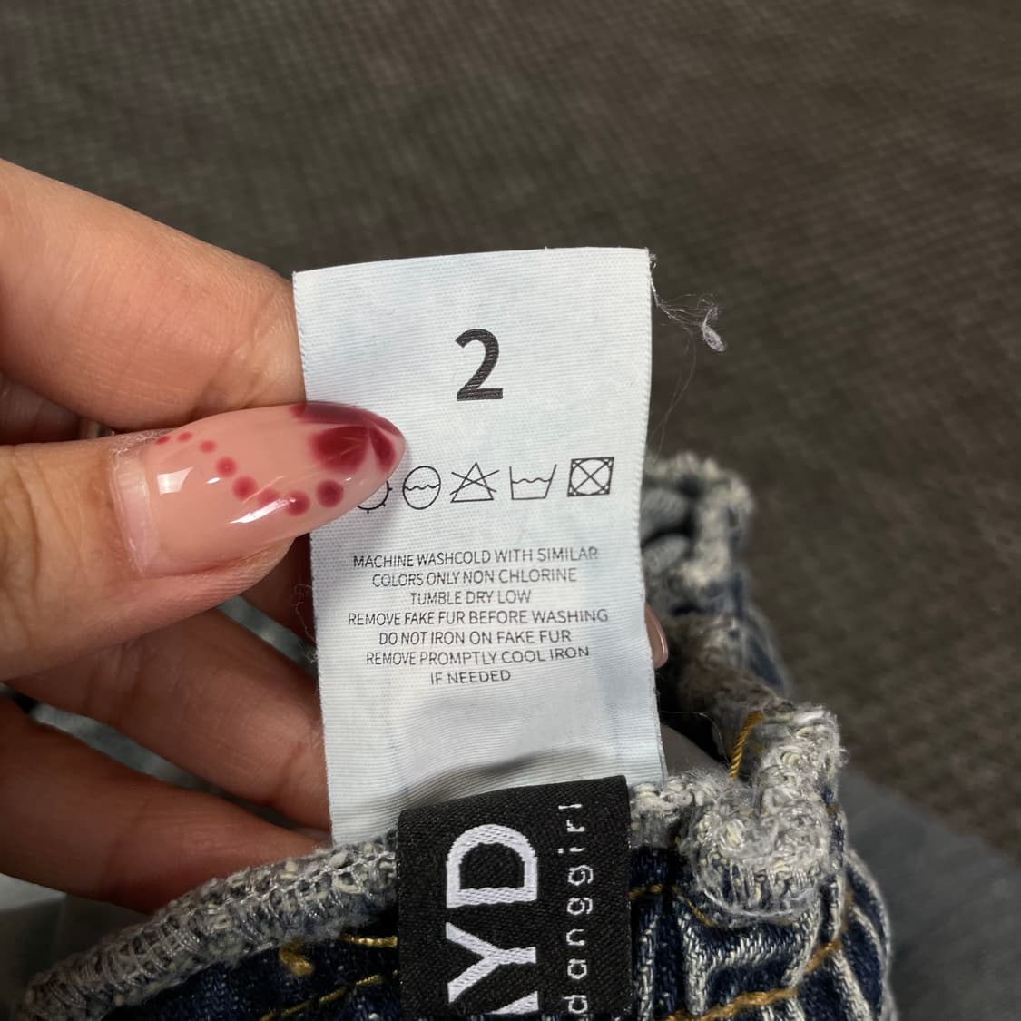 (밴딩) 빈티지 연청 워싱 와이드 데님 팬츠 2 상품이미지3