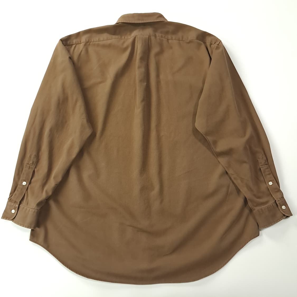 CK299 XL 폴로 90s 더블레어 클래식 브라운 버튼다운 셔츠 남방 상품이미지7