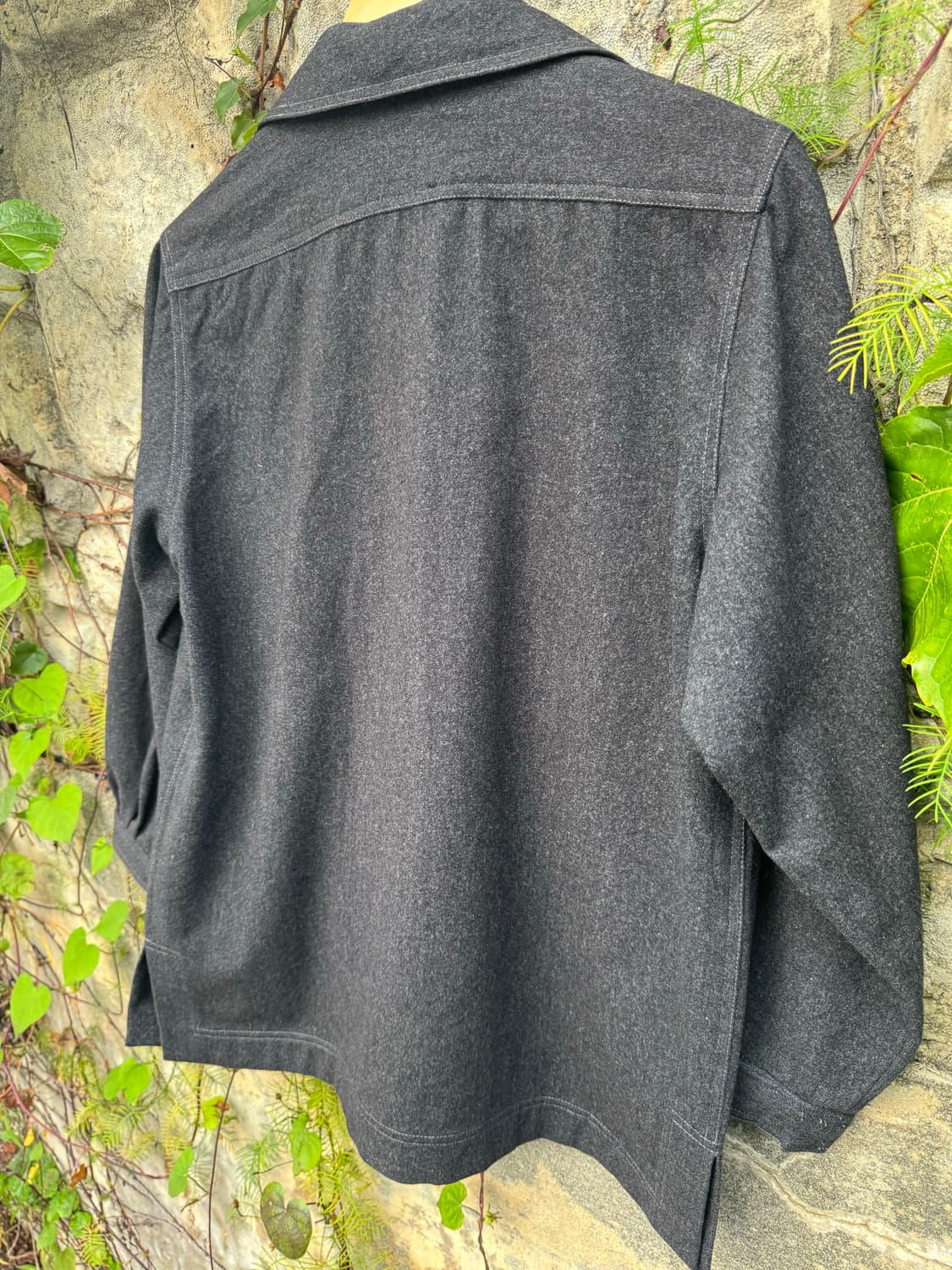 70s saint laurent 생로랑 전성기 시절 울 셔츠 상품이미지4