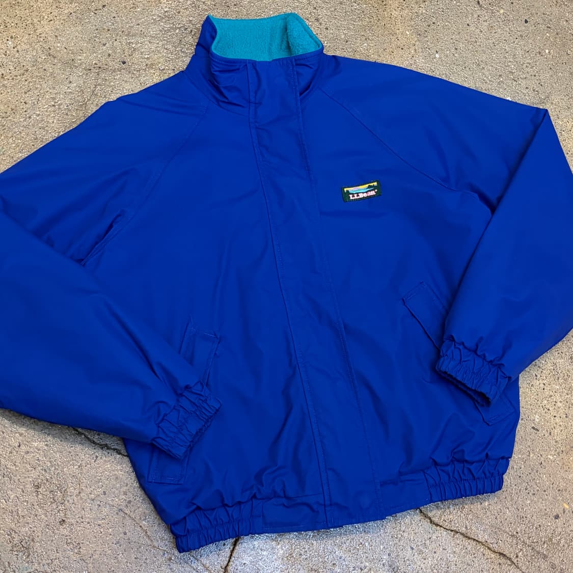 레어 90s Made in USA 엘엘빈 바람막이 자켓 상품이미지2