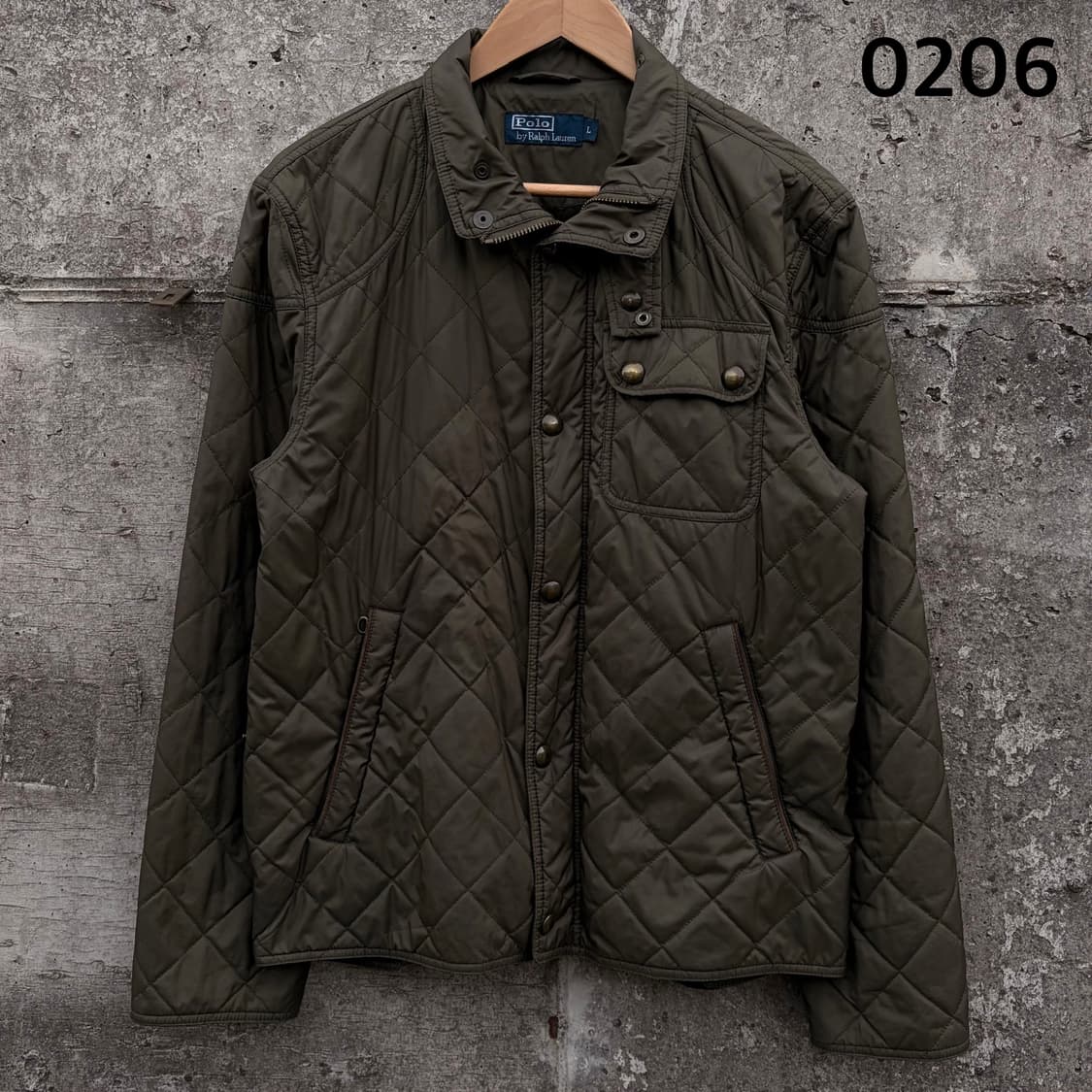 폴로 랄프로렌 투웨이 퀼팅 자켓 L 0206  상품이미지1