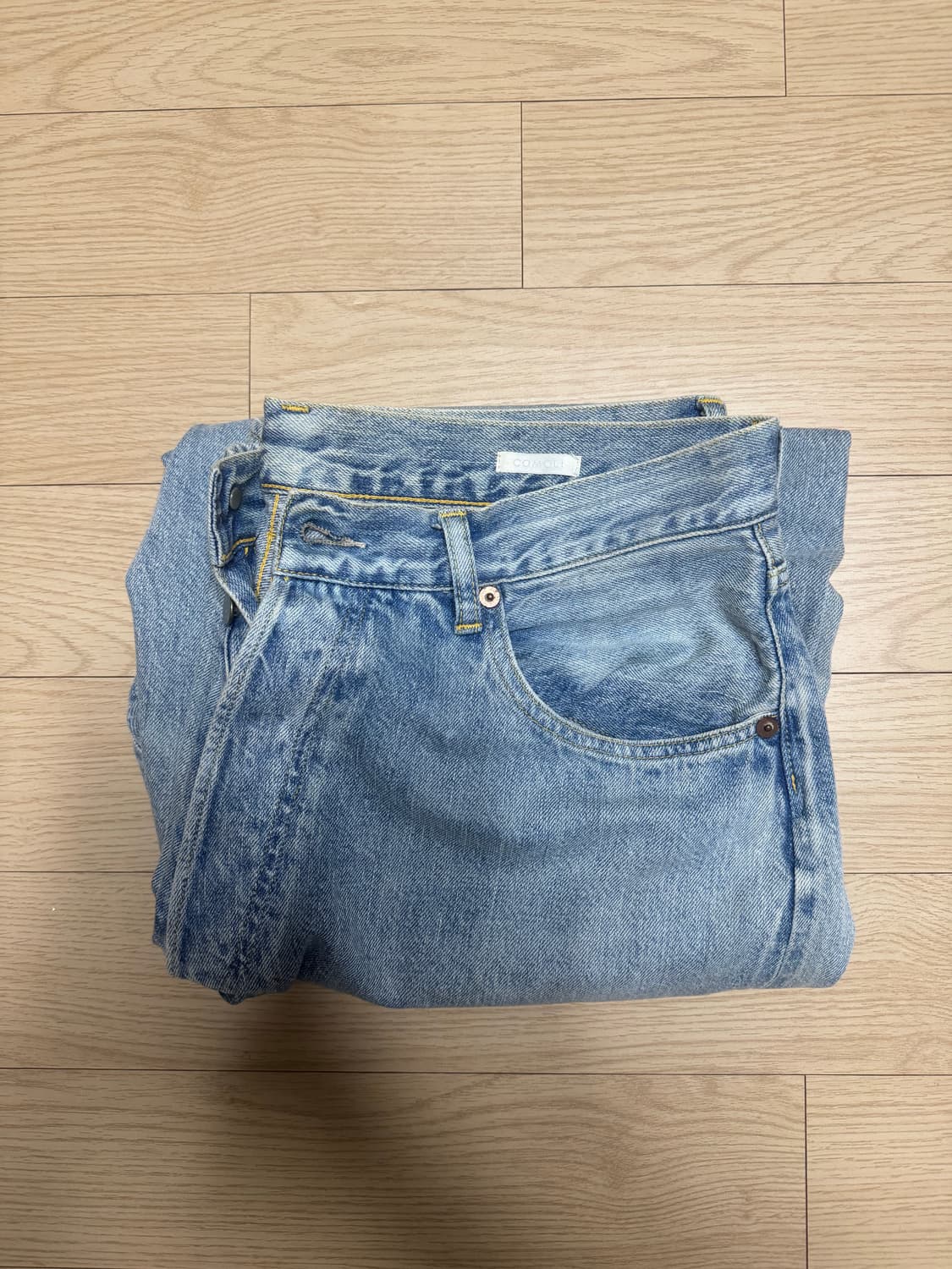 코모리 블리치 데님 2 사이즈 상품이미지1