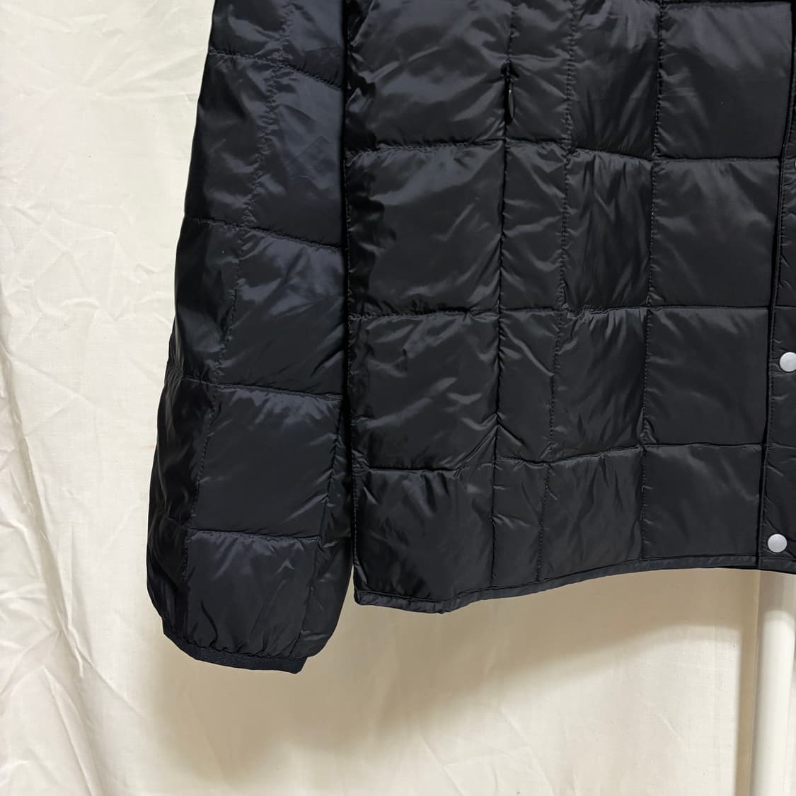 타이온 크루넥 경량다운 패딩 / 블랙, L 상품이미지5