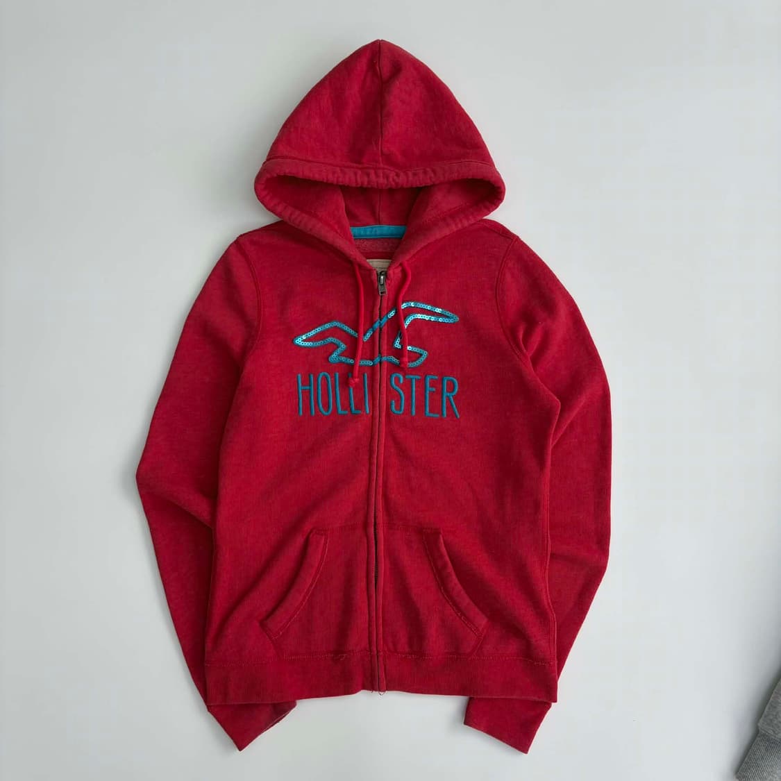 홀리스터 y2k 여리핏 걸즈 후드집업 희귀져지(M) 상품이미지2