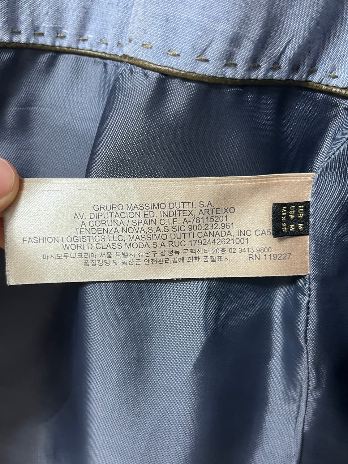 마시모두띠 라이더 가죽 자켓 싸게 팝니다. 상품이미지7