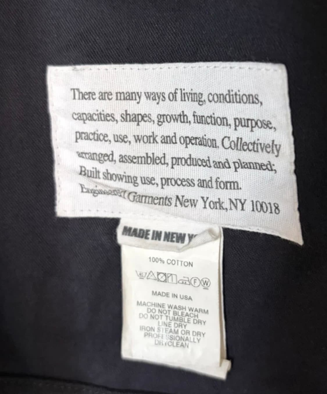 [Engineered Garments] 로거 코튼 자켓 / S 상품이미지5