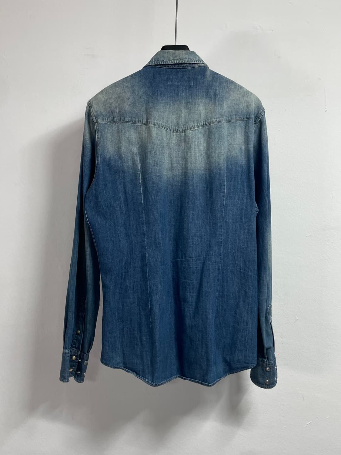 돌체앤가바나 워시드 데님 셔츠 (on.614)   상품이미지3