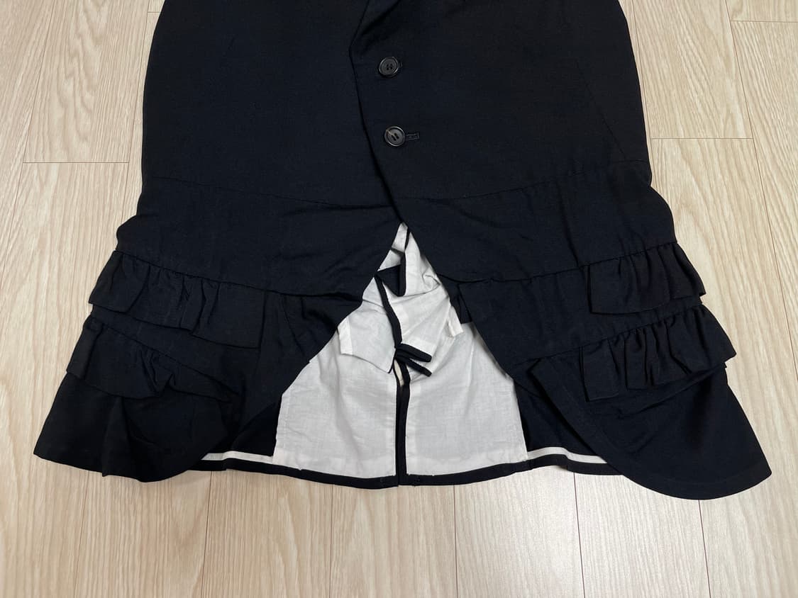 꼼데가르송 90s 프릴 베스트 AD1994 상품이미지4