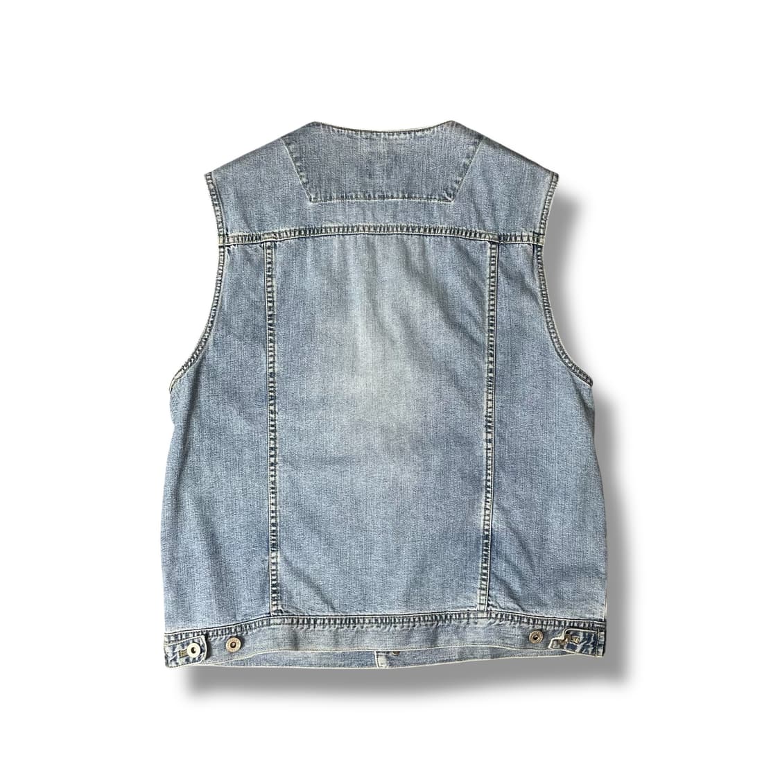 LEE JEANS 캐주얼 빈티지 데님 조끼 105 상품이미지2