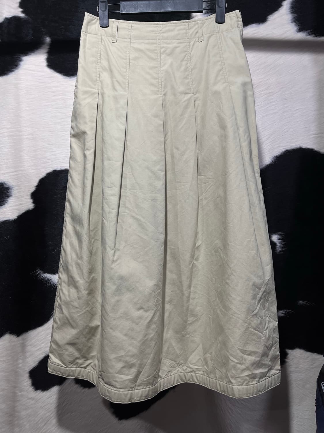 Hai 베이지 미디 스커트 상품이미지2
