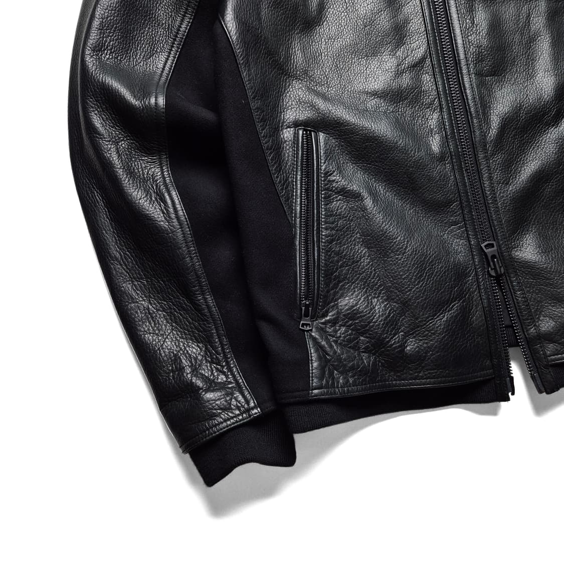 [M] 띠어리 리얼레더 자켓 상품이미지3