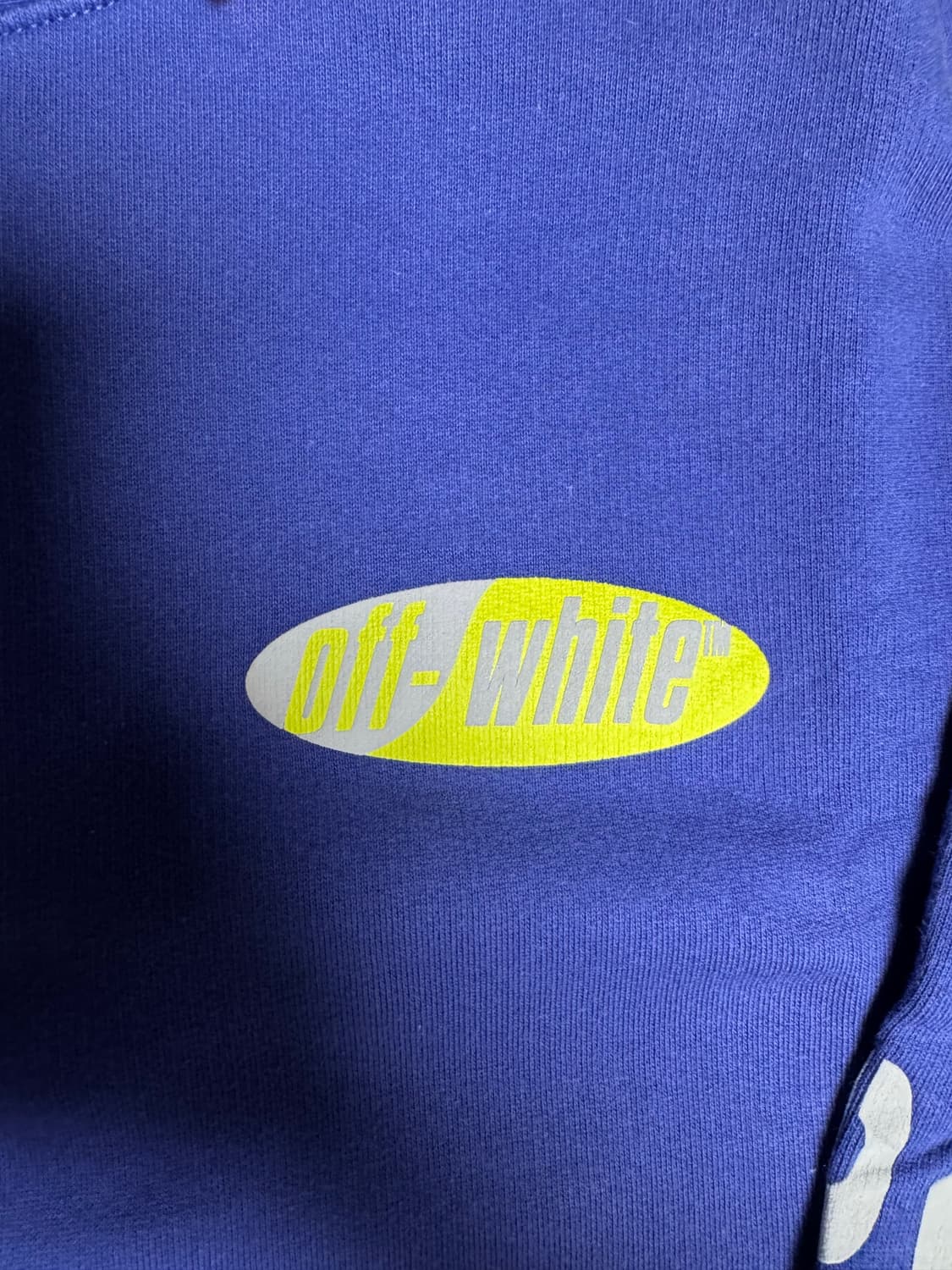 오프화이트 후드 XL 상품이미지4