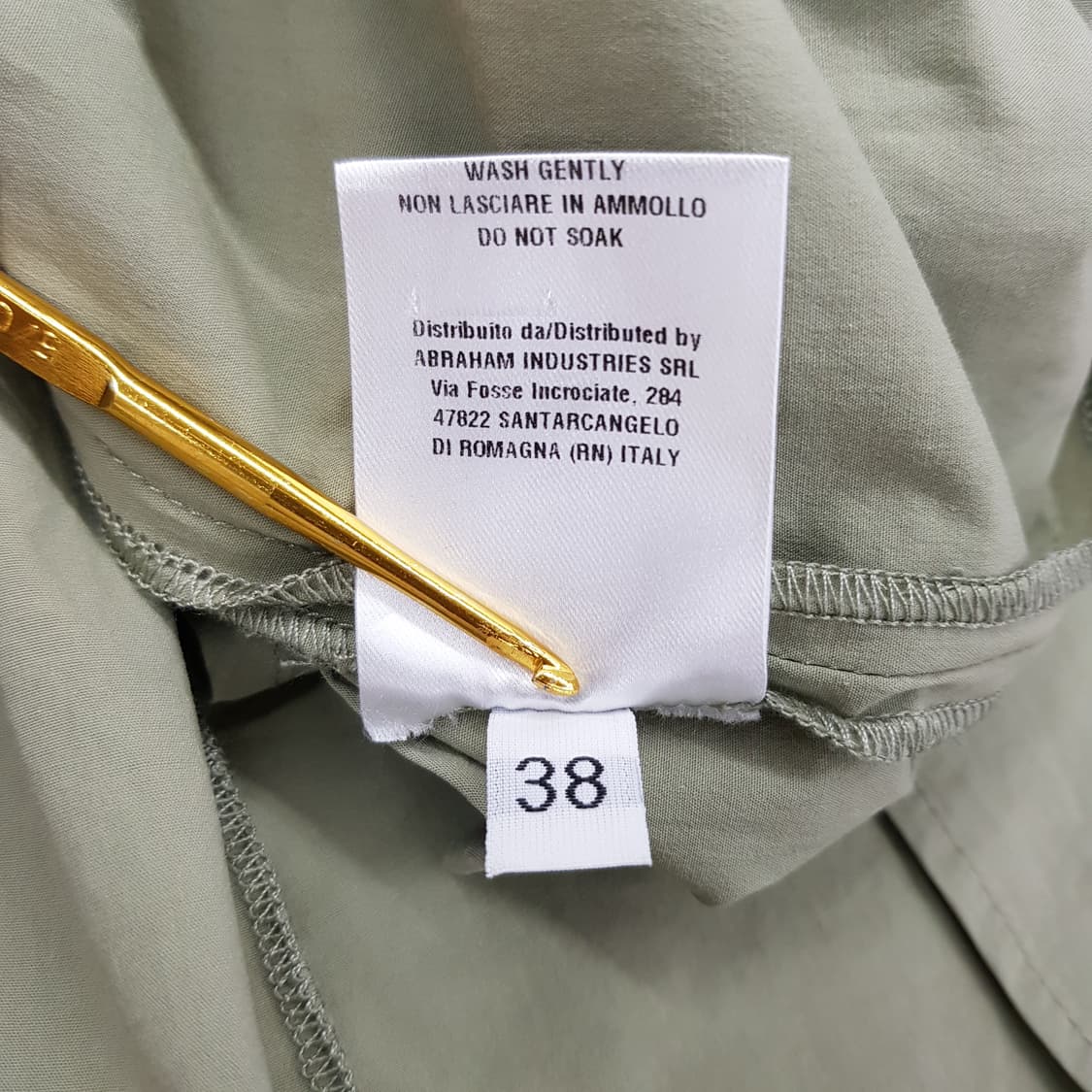 에리카 카발리니 이태리 코튼 플레어 롱 원피스 38사이즈 상품이미지8