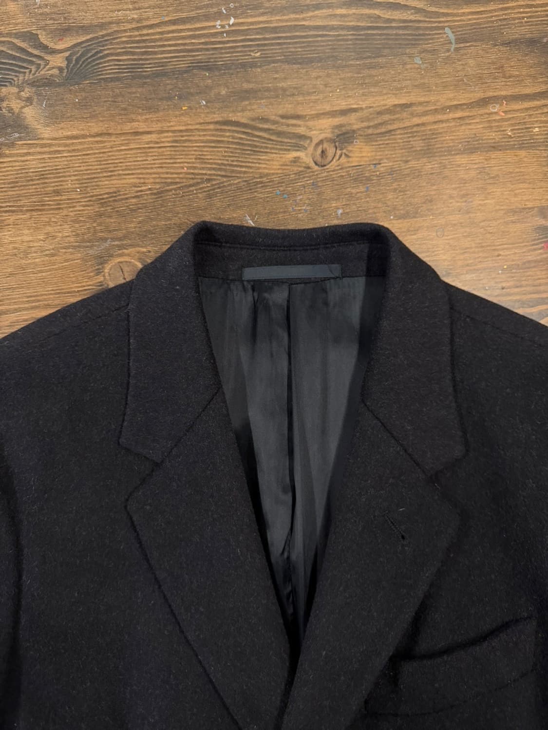 아르마니 꼴레지오니 체스터필드 코트 100 상품이미지7