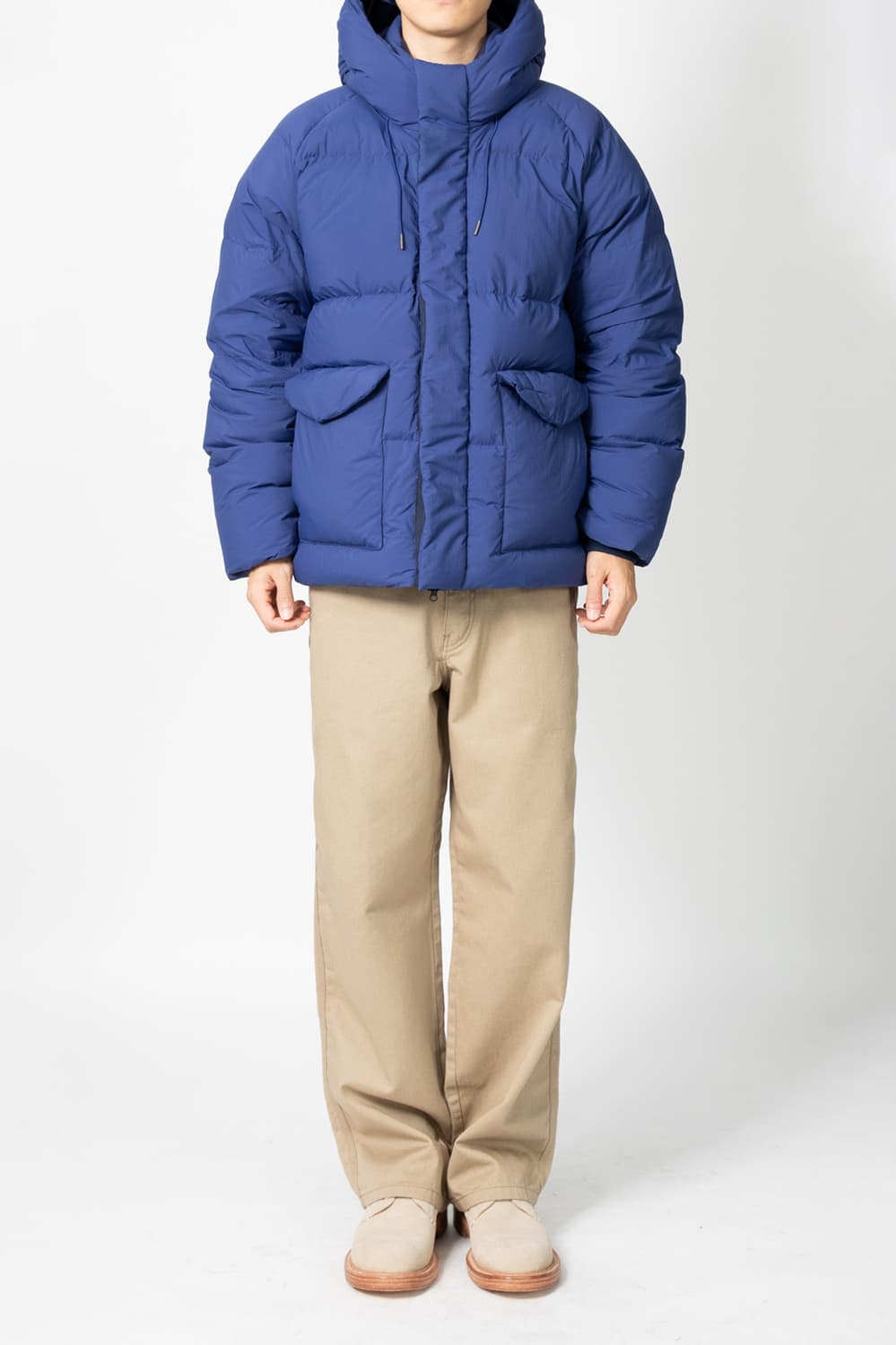 [홀리선] 노스코브 패딩 24fw 블루 L 상품이미지7