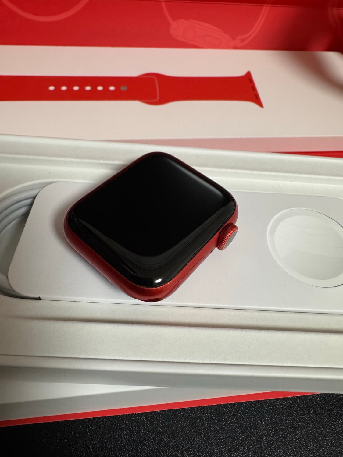 애플워치 시리즈6 40mm GPS (PRODUCT)RED 풀박스 정품 상품이미지2