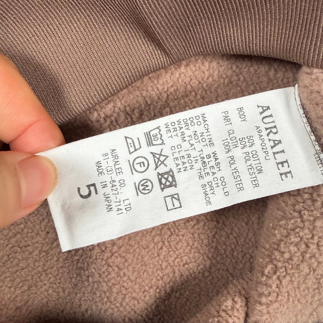 오라리 반집업 쿼터집업 맨투맨 상품이미지5