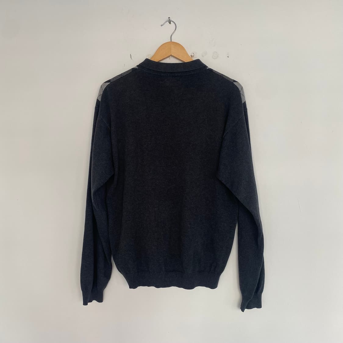 90s 아가일니트 상품이미지3