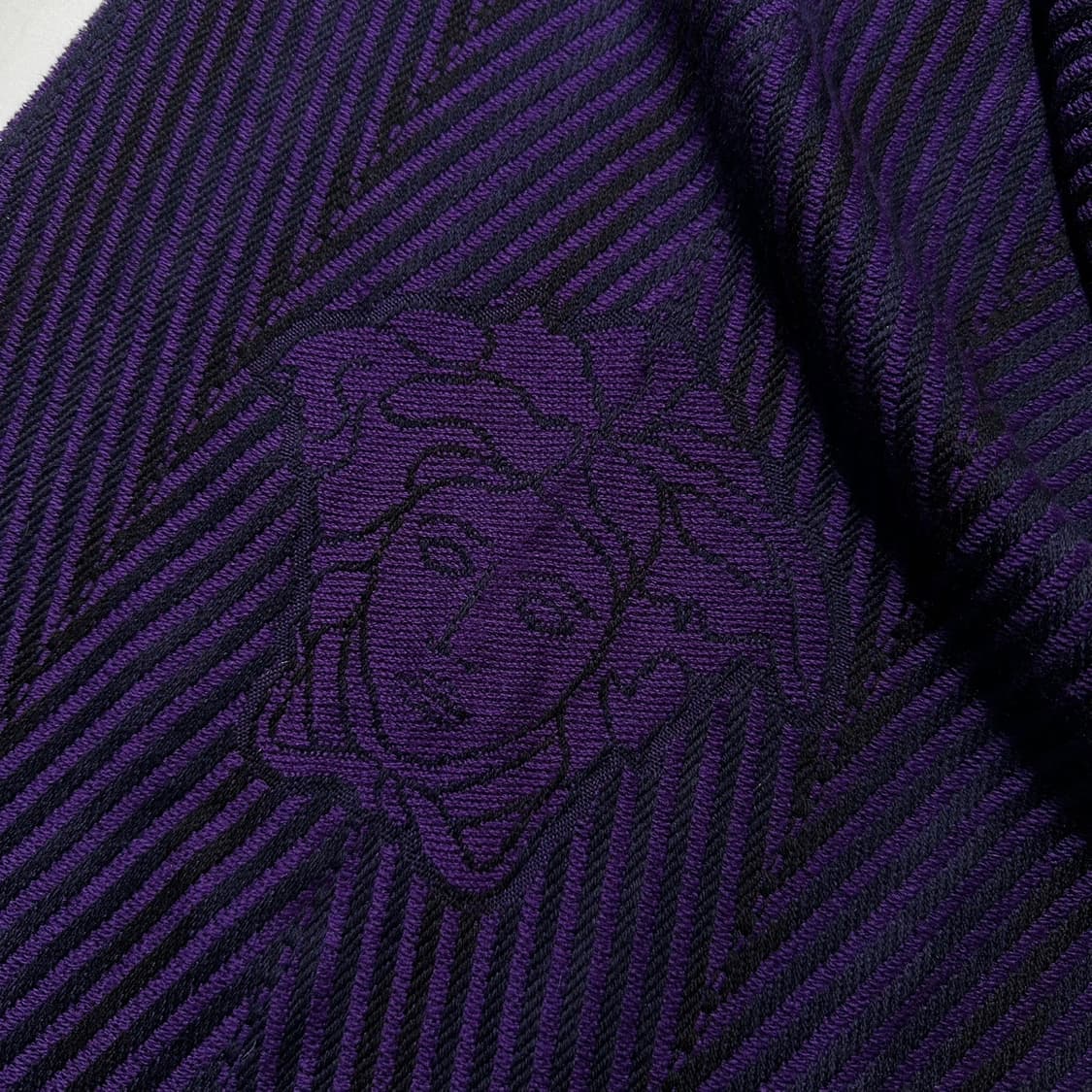 베르사체 리버시블 메두사 울 머플러 목도리 상품이미지3