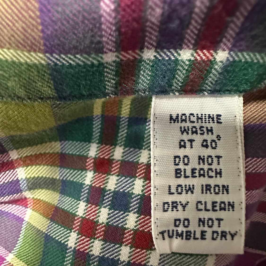 POLO RALPH LAUREN italy made check shirt 상품이미지4