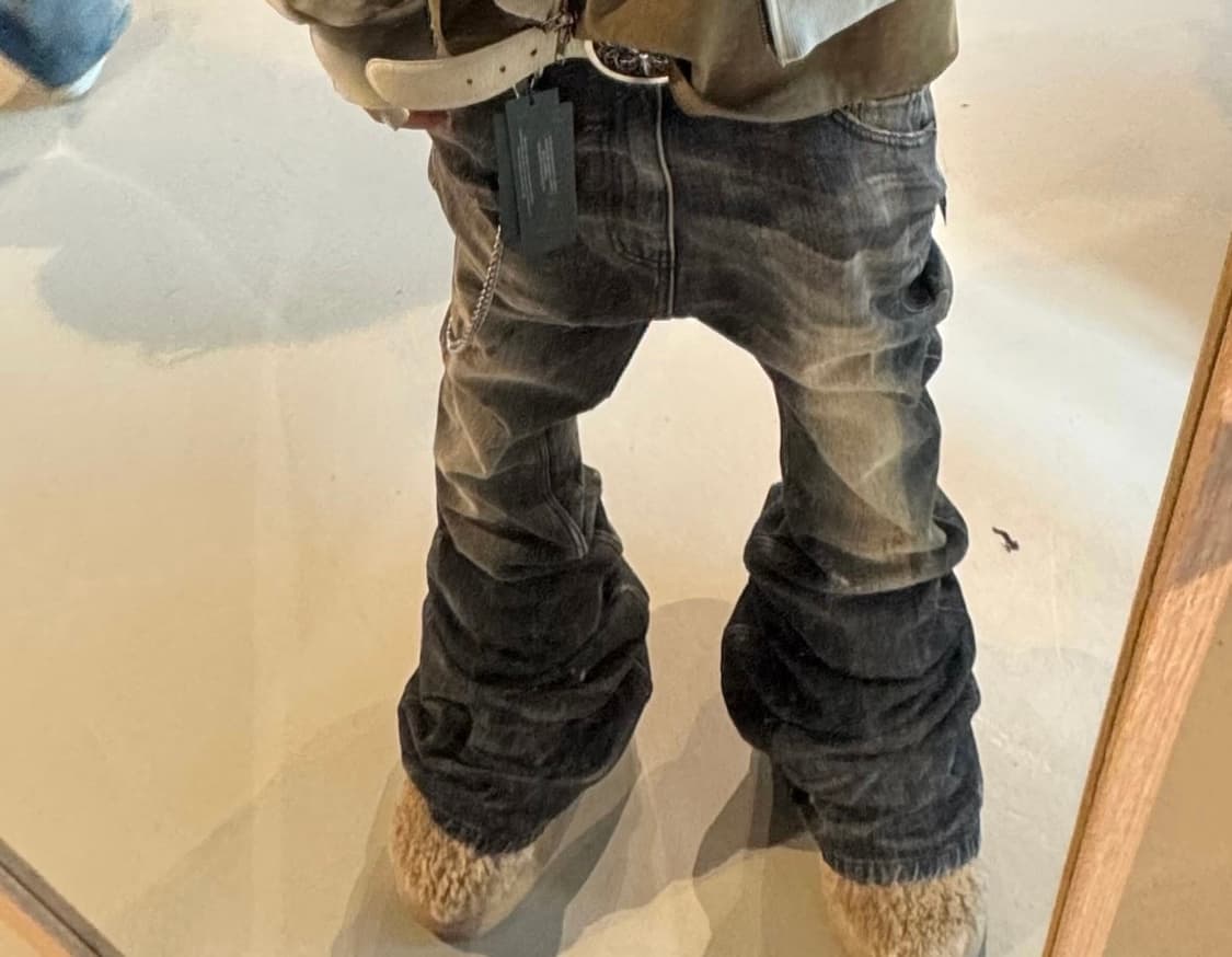 언더마이카 워시드 플레어진 상품이미지3