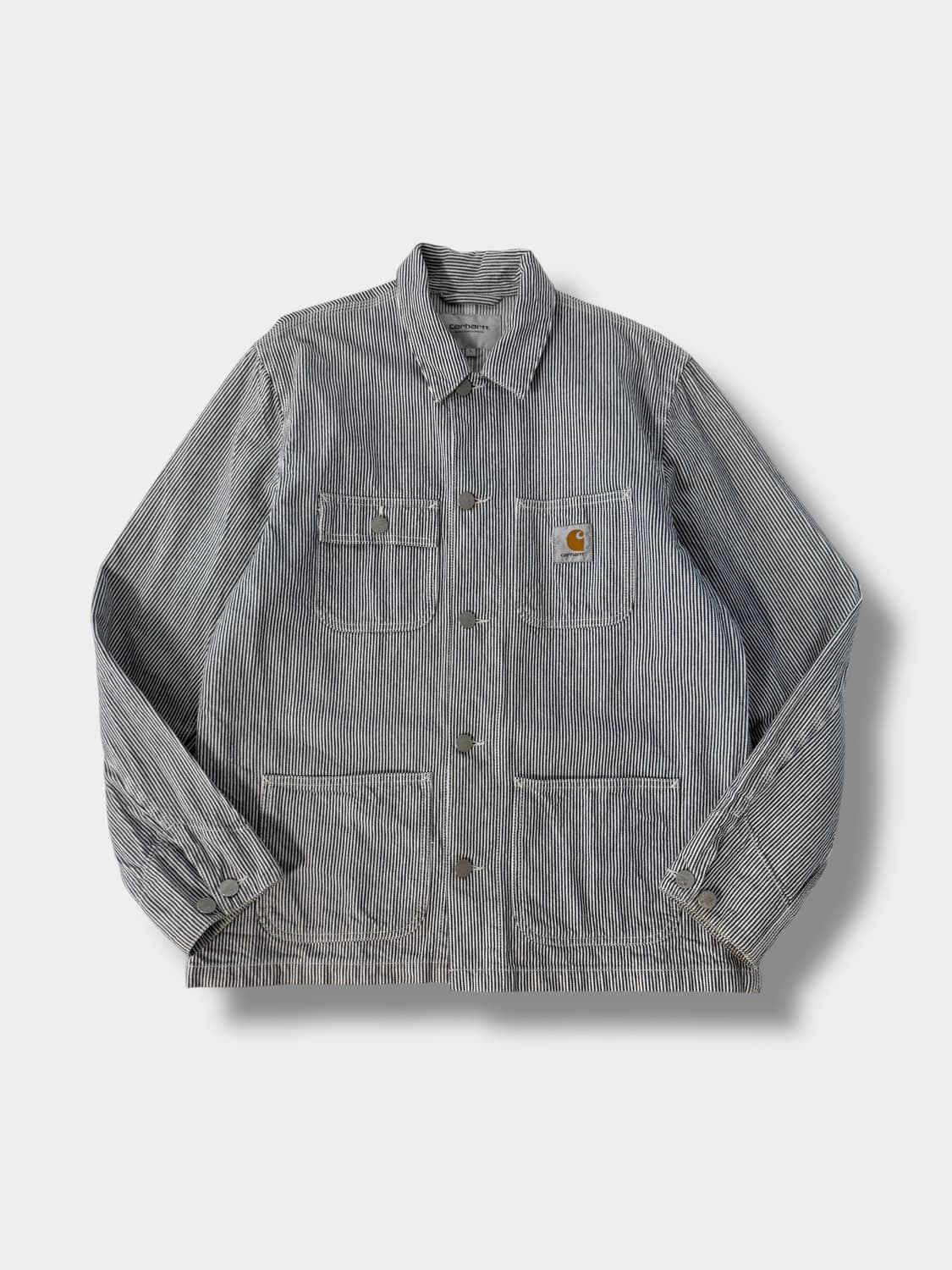 칼하트 루즈핏 히코리 미시건 초어 자켓 상품이미지1