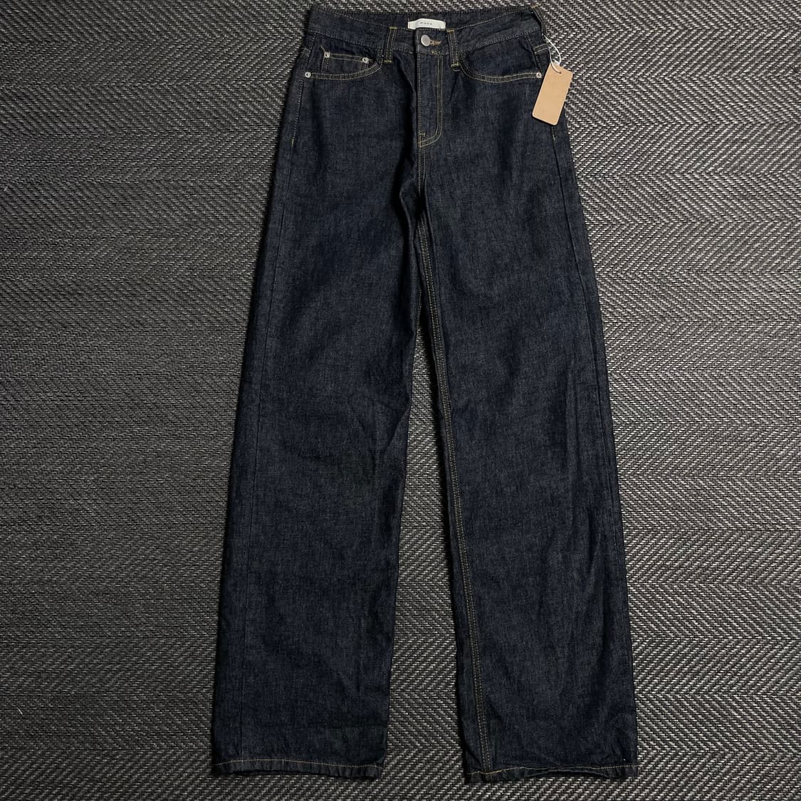 Hake 스트레이트 핏 인디고 데님 팬츠o 5086 상품이미지1