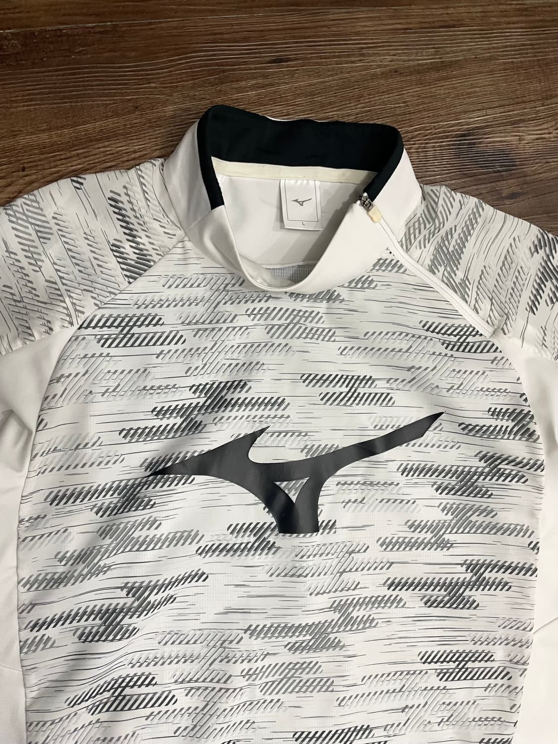미즈노 MIZUNO 반집업 웜업 상품이미지2