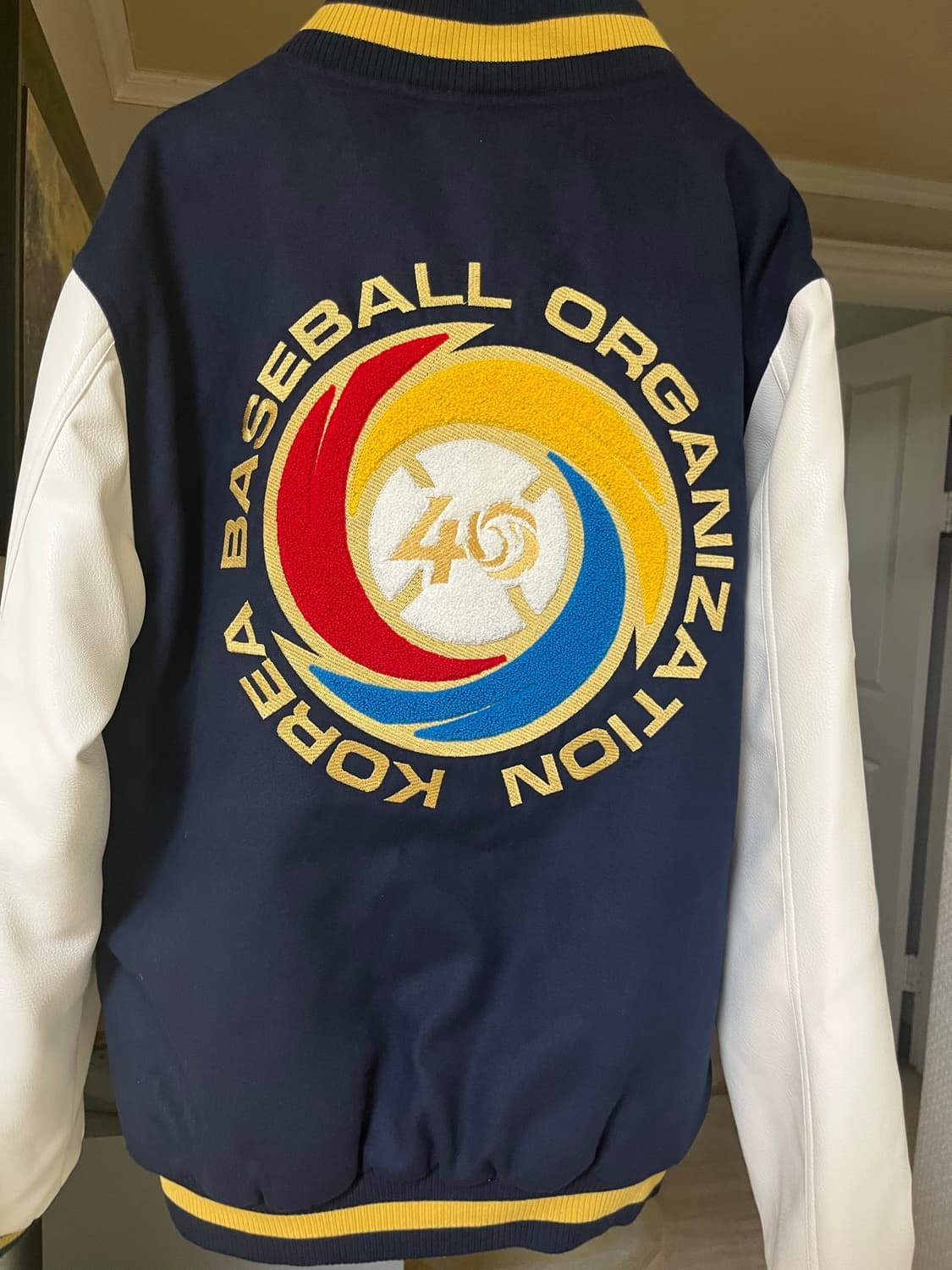 오버 더 피치 kbo 40주년 스타디움 자켓 야구잠바 상품이미지2