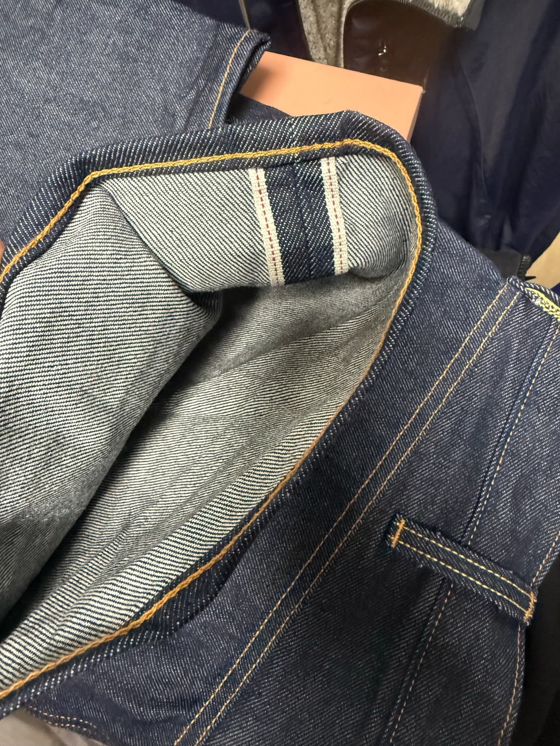 리바이스 501 셀비지 프리미엄  42인치 상품이미지4