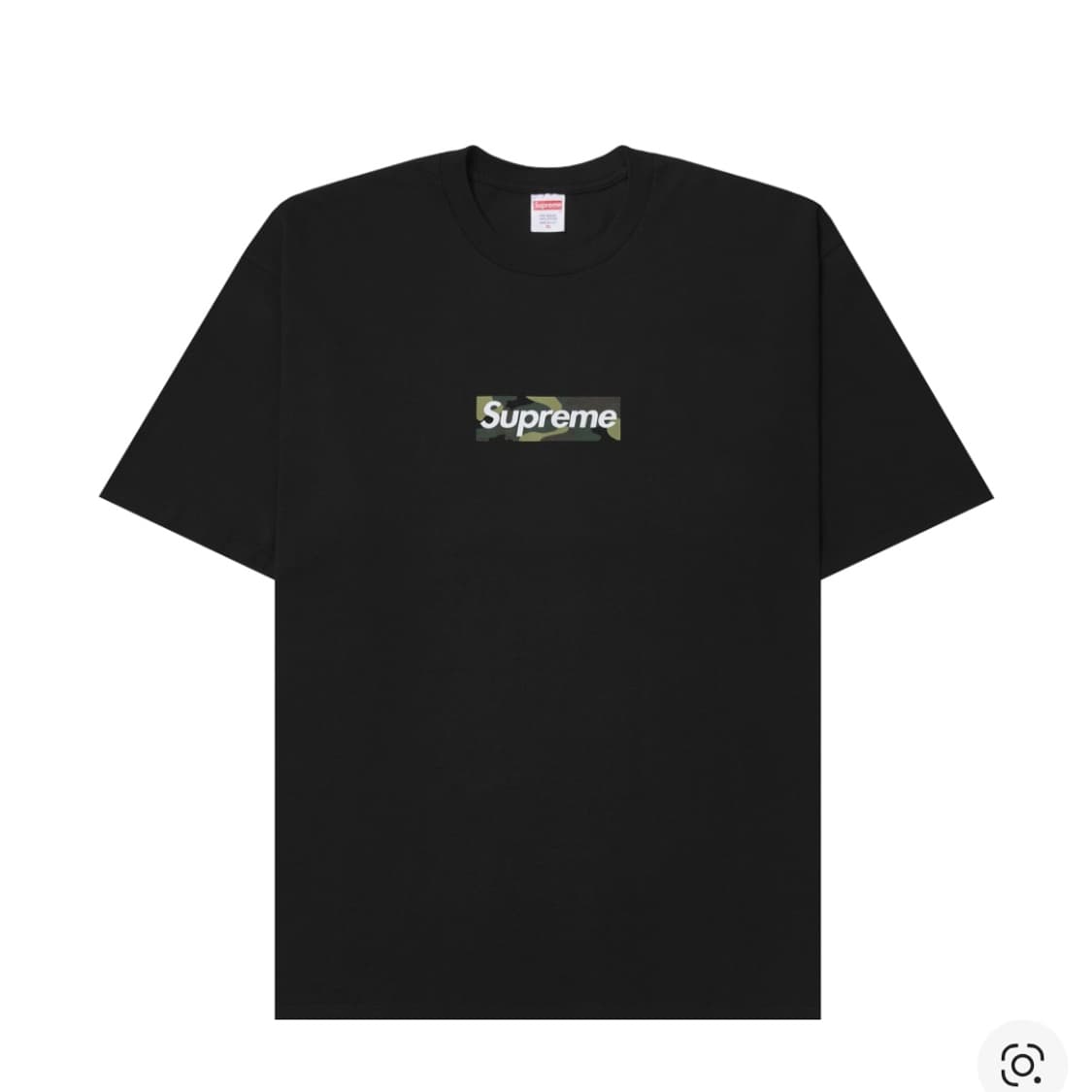 [2XL,XXL] 슈프림 박스로고 티셔츠 반팔 블랙 - 23FW 상품이미지1