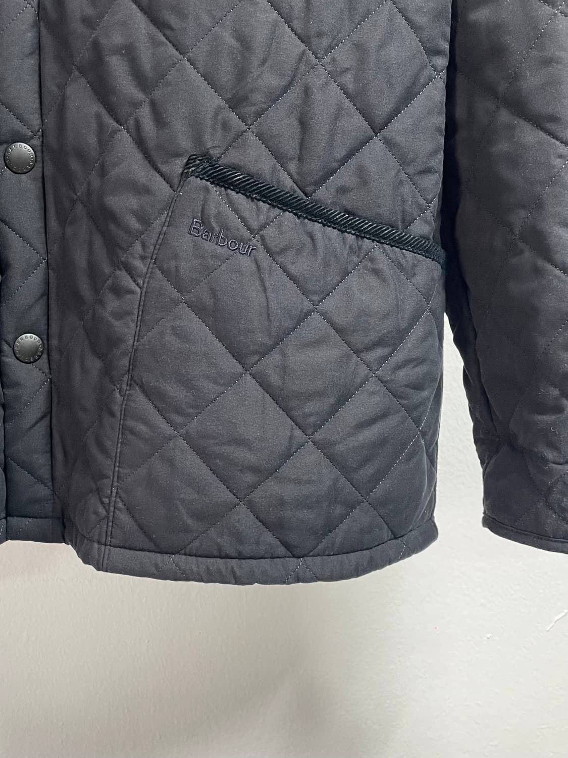 바버 블랙 퀼팅 자켓 (on.220) 상품이미지3