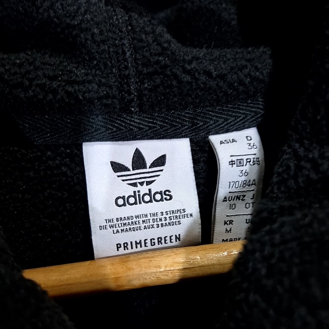 Adidas 아다다스 크롭 후리스 후드집업 상품이미지5