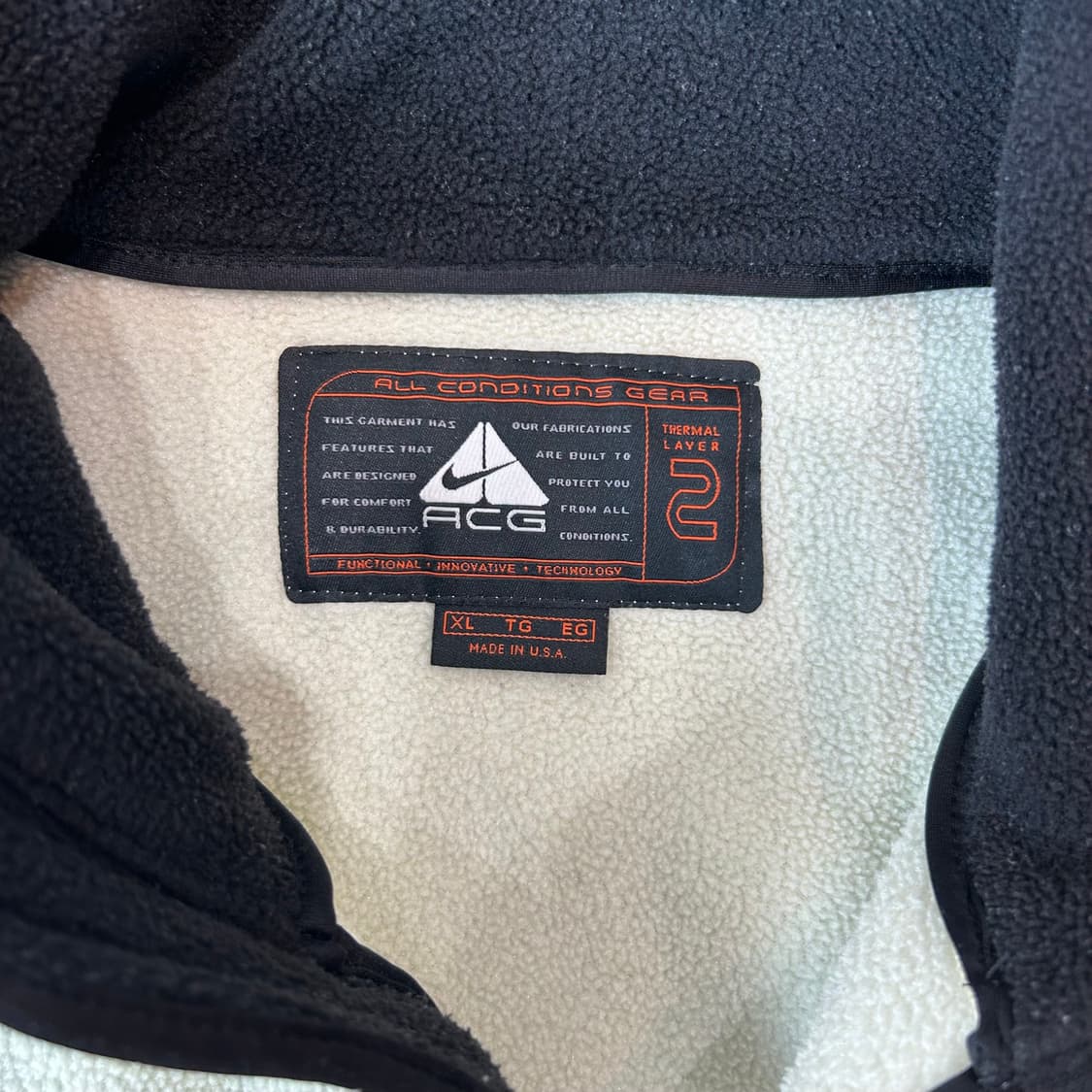 90s 나이키 acg 플리스 베스트 상품이미지6