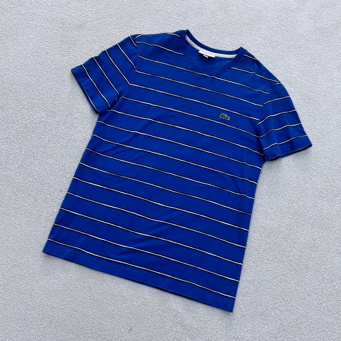 M 라코스테 스트라이프 반팔 티셔츠 0413E 상품이미지1