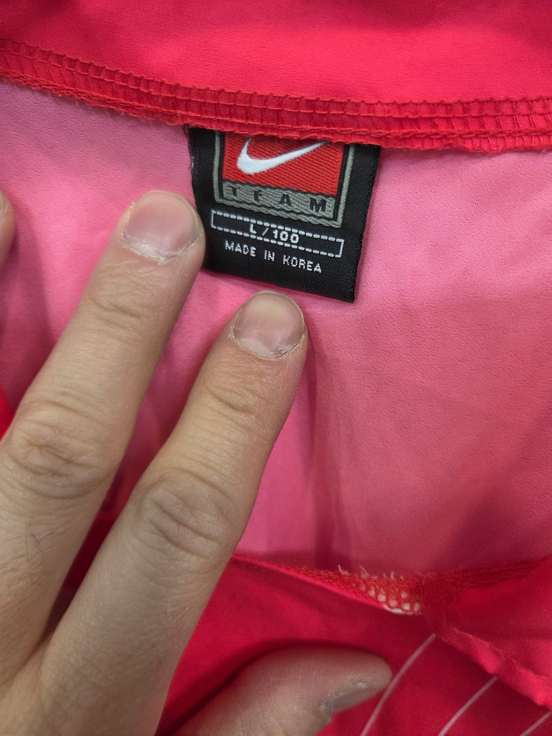 나이키 2002년 국대 유니폼 반팔 L 상품이미지3