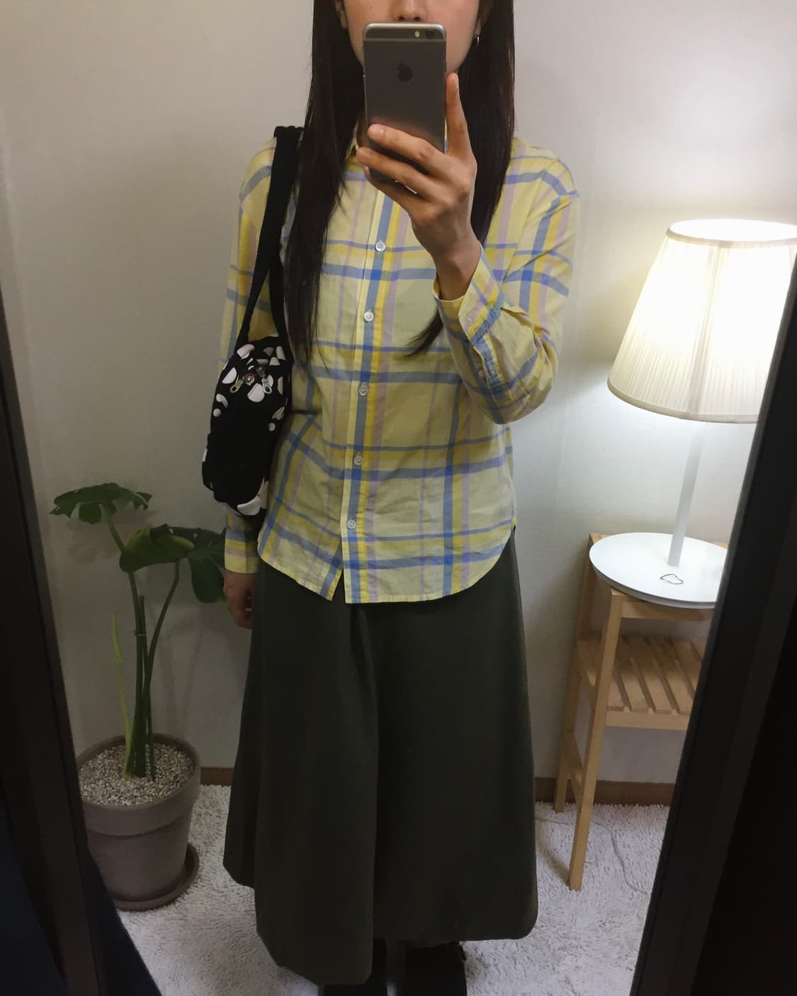 vintage check shirt 상품이미지3