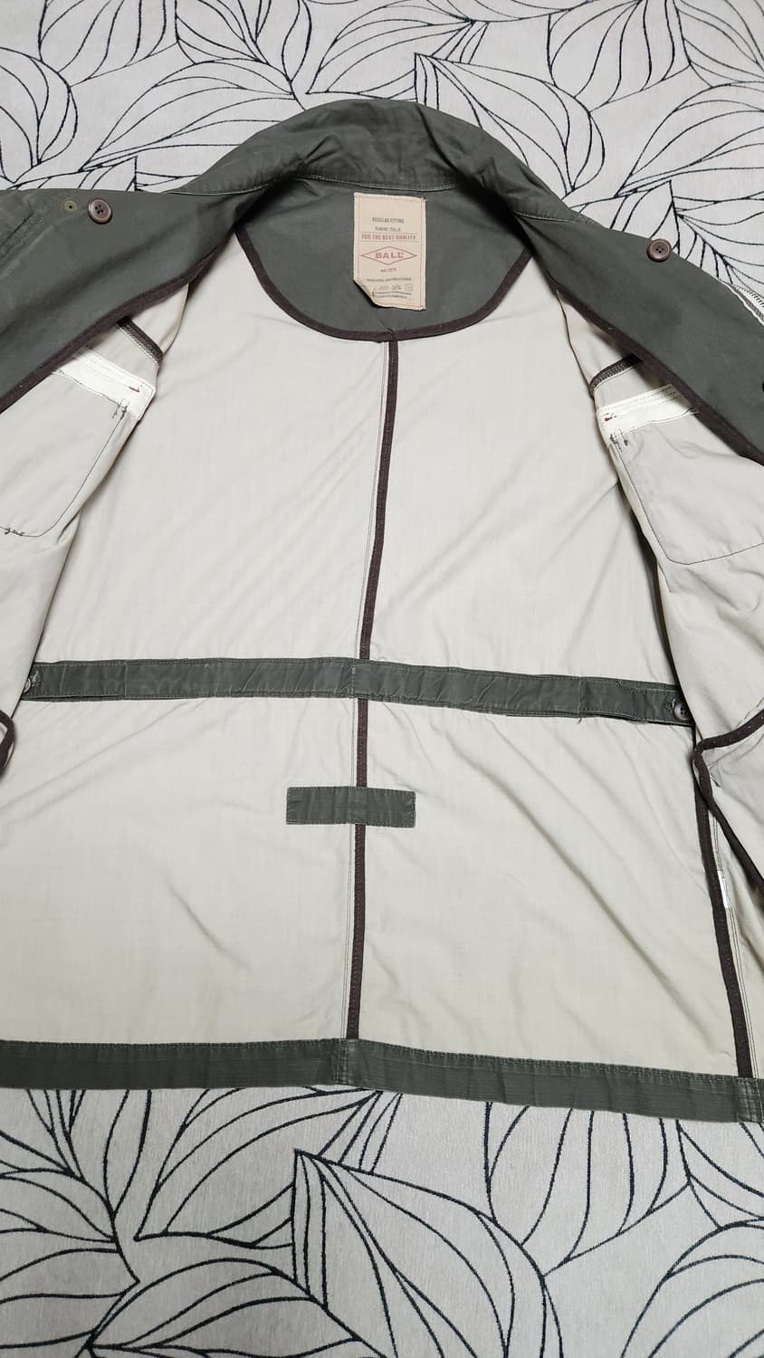 BALL 카키 야상 자켓 XL 정사이즈 110 상품이미지6