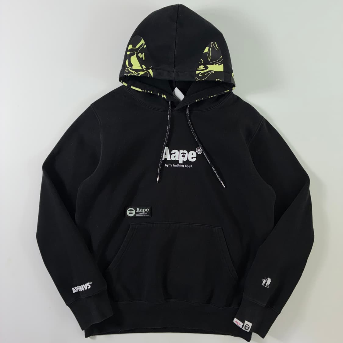 Aape 베이프 에이프라인 카모후드 리플렉트 후드티 상품이미지1