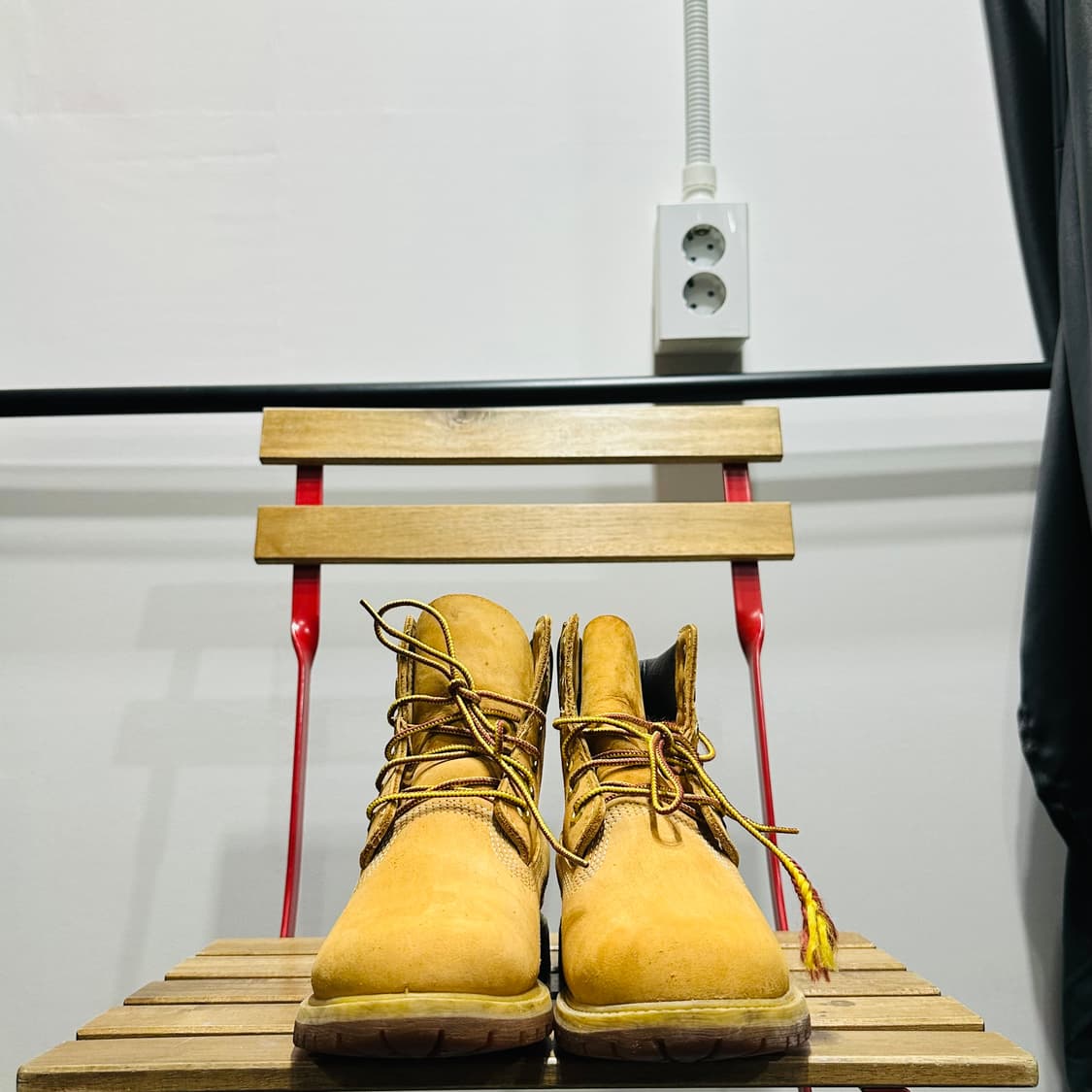 7W 250-255) 팀버랜드 워커 남성 남자 부츠 6인치 옐로우 상품이미지2