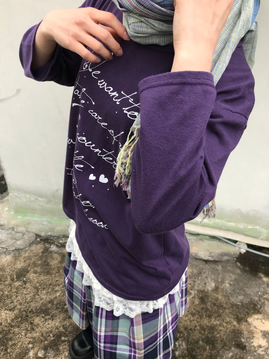 Cookie House 라벤더 롱 슬리브 상품이미지4