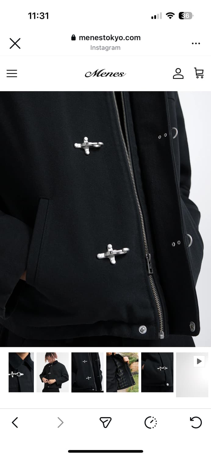 menes 파이어맨 자켓 급처 상품이미지2