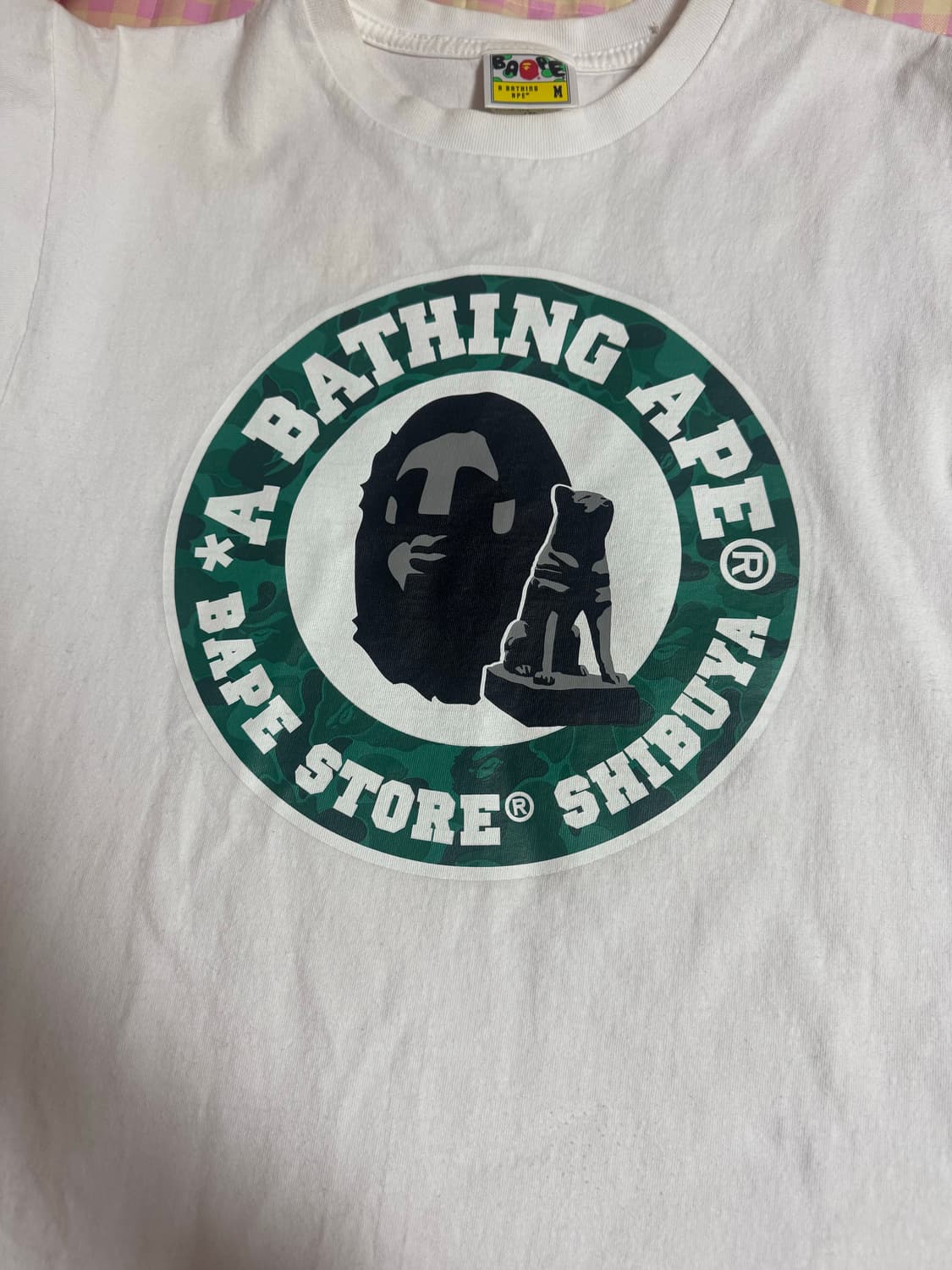 베이프 시부야 10주년 반팔티 상품이미지4