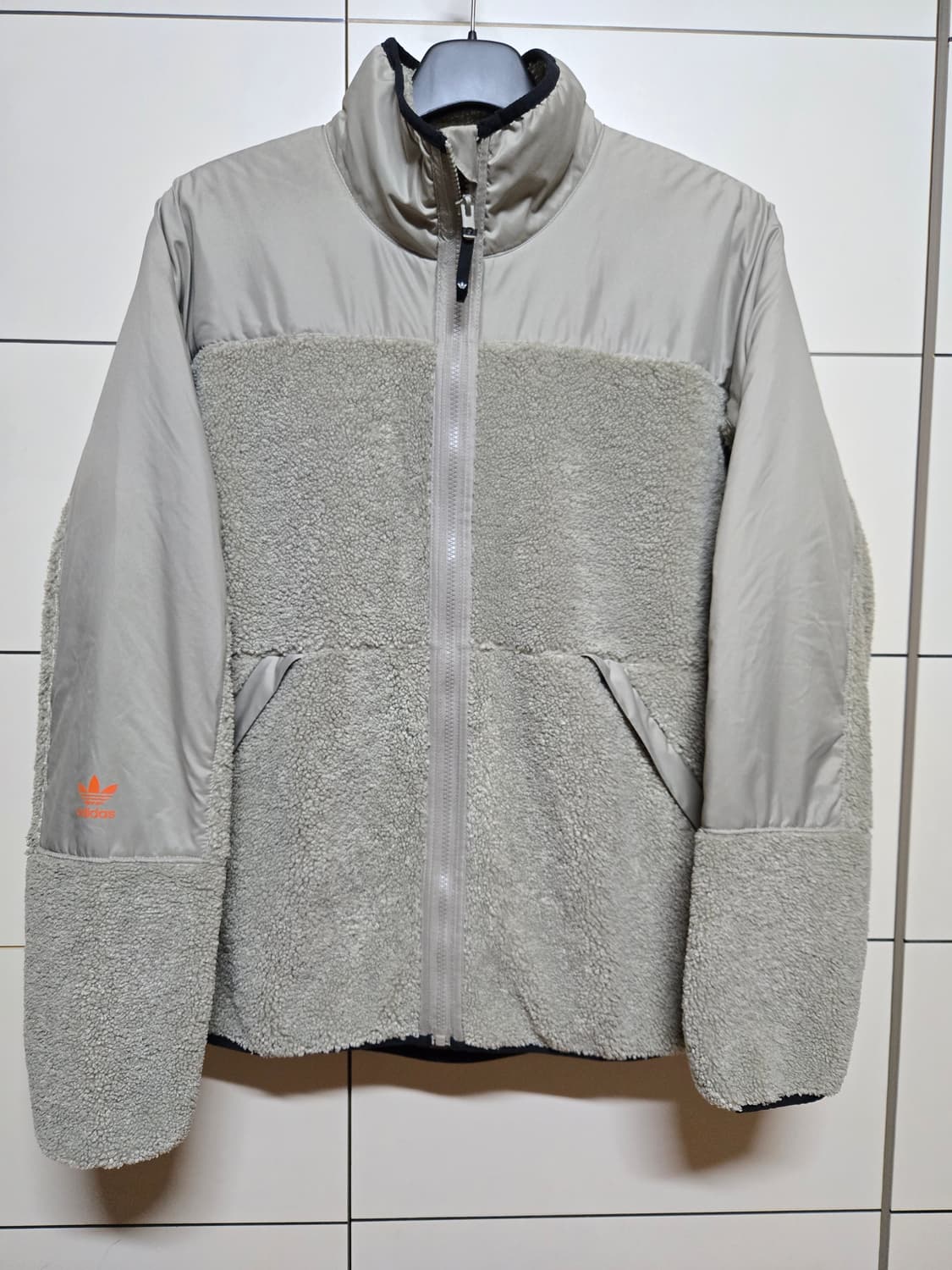 아디다스 남성 플리스 집업 뽀글이 점퍼 상품이미지1