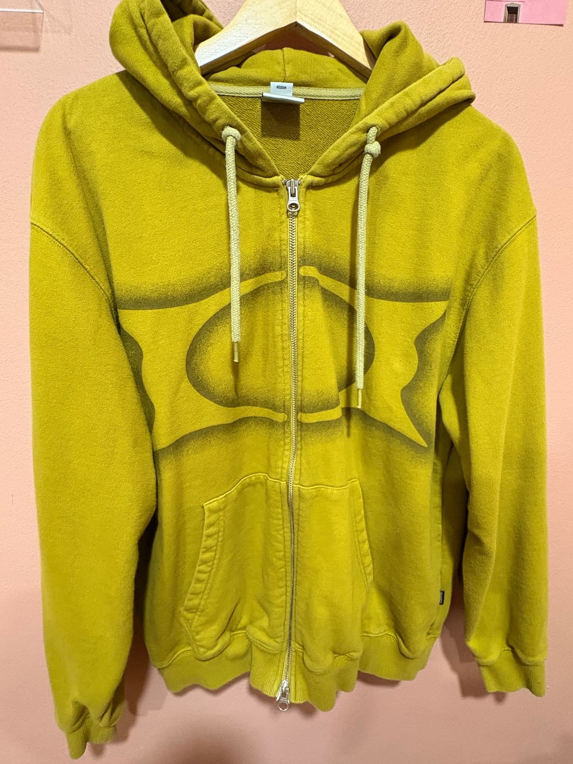 critic 로고 후드집업 올리브 상품이미지2